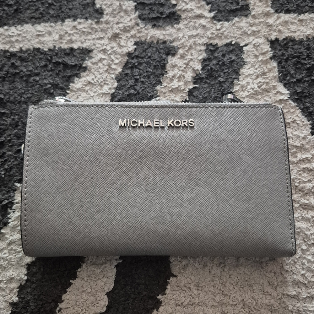 Michael Kors Gray Wallet